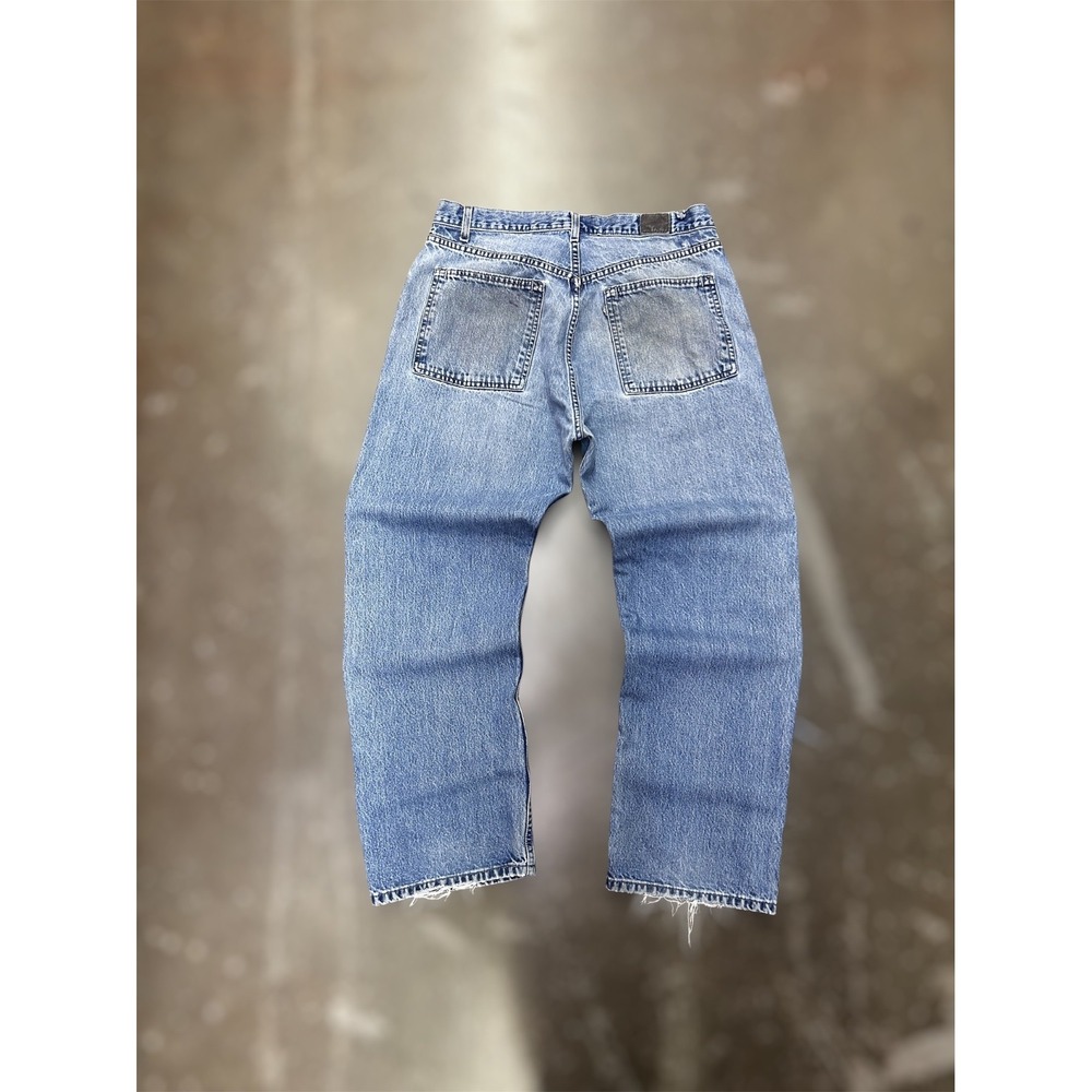 Vintage Levi's SilverTab Baggy Jeans Men's 36x32 Blue Denim Y2K Skater Made USA